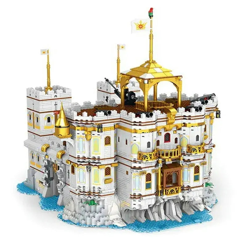 Building Blocks Creator Idea Pirates Of Caribbean The Royal Bay Bricks Toy - 3