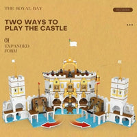 Thumbnail for Building Blocks Creator Idea Pirates Of Caribbean The Royal Bay Bricks Toy Construction Set Toys - 4