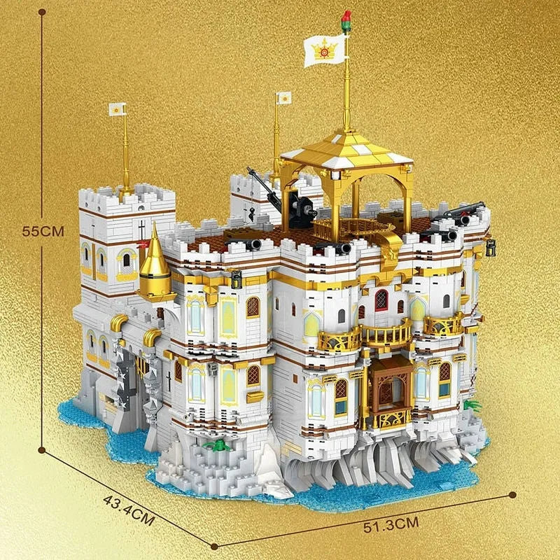 Building Blocks Creator Idea Pirates Of Caribbean The Royal Bay Bricks Toy Construction Set Toys - 7