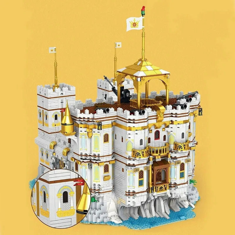 Building Blocks Creator Idea Pirates Of Caribbean The Royal Bay Bricks Toy - 6