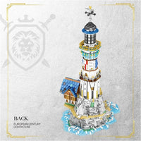Thumbnail for Building Blocks Creator Expert MOC Medieval Town City Lighthouse Bricks Toy Construction Set Toys - 5