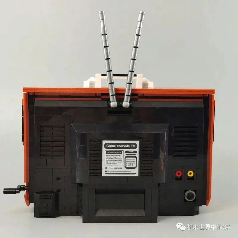 Building Blocks Creator Expert MOC Infernal FC Contra Retro TV Game Bricks Toy Construction Set Toys - 8