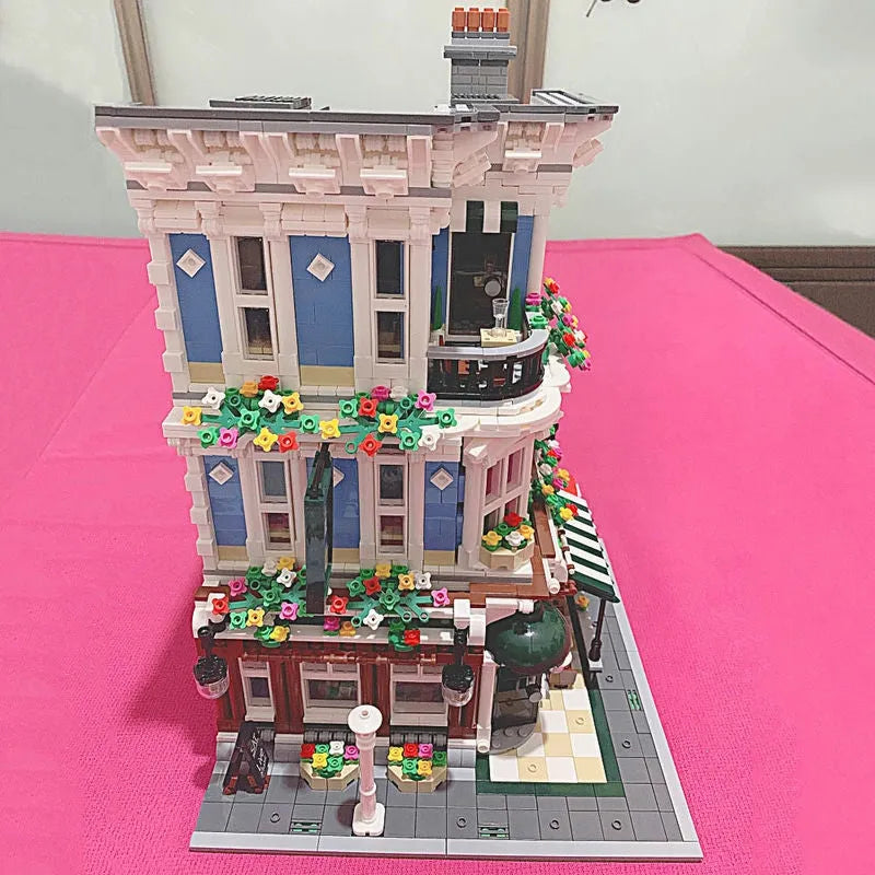 Building Blocks MOC Street Experts City Queen Bricktoria Bricks Toys - 5