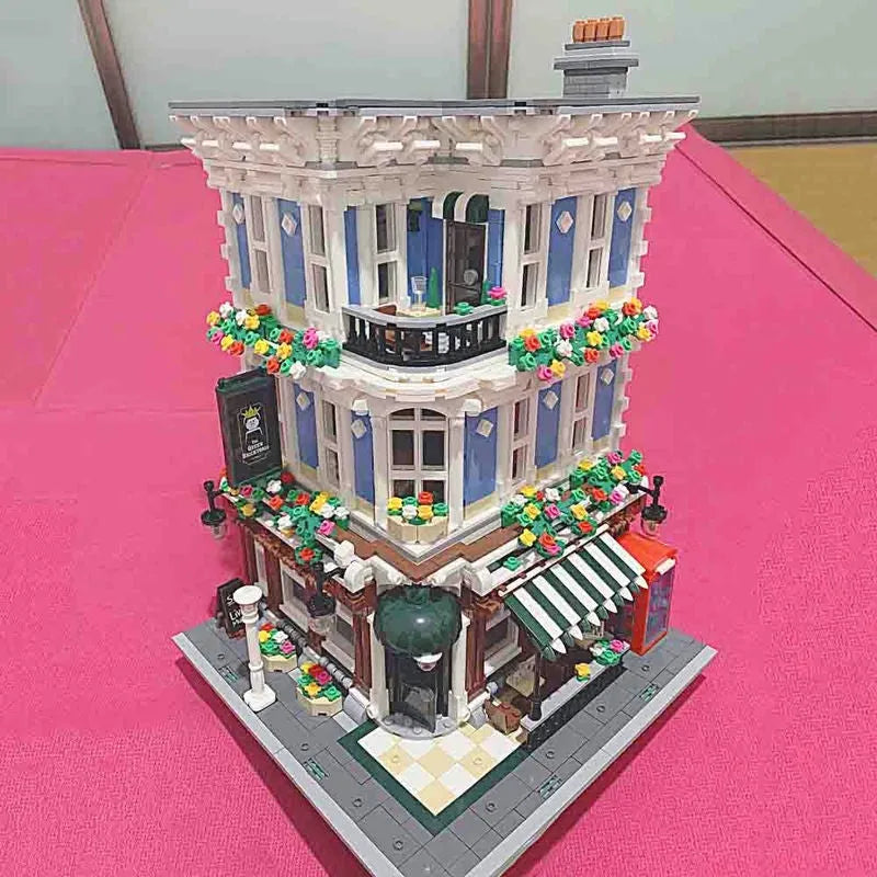 Building Blocks MOC Street Experts City Queen Bricktoria Bricks Toys - 8