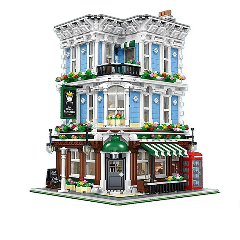 Building Blocks MOC Street Experts City Queen Bricktoria Bricks Toys Construction Set Toys - 2