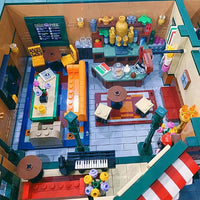 Thumbnail for Building Blocks Creator Experts Central Perk Friend Big Apartment Bricks Toy Construction Set Toys - 14