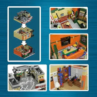 Thumbnail for Building Blocks Creator Experts Central Perk Friend Big Apartment Bricks Toy - 7