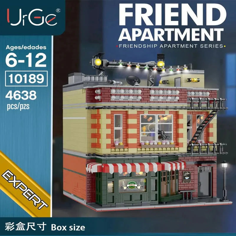 Building Blocks Creator Experts Central Perk Friend Big Apartment Bricks Toy - 4
