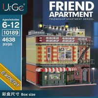 Thumbnail for Building Blocks Creator Experts Central Perk Friend Big Apartment Bricks Toy Construction Set Toys - 4