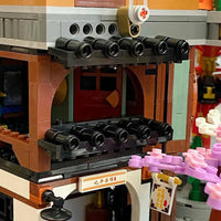 Thumbnail for Building Blocks Street Expert MOC City Hong Kong House MINI Bricks Toy Construction Set Toys - 16