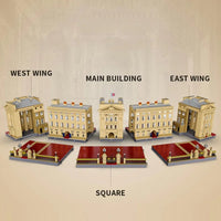 Thumbnail for Building Blocks Architecture MOC Expert Buckingham Palace Bricks Toys - 3