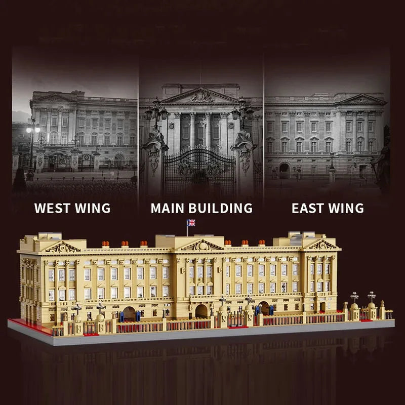 Building Blocks Architecture MOC Expert Buckingham Palace Bricks Toys - 2