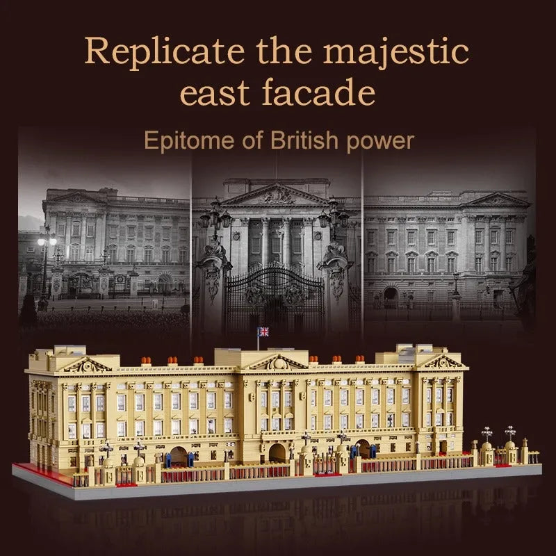 Building Blocks Architecture MOC Expert Buckingham Palace Bricks Toys - 10