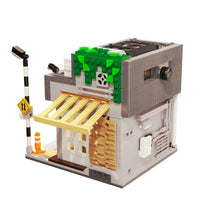 Thumbnail for Building Blocks MOC 66007 Creator Summer Japanese Coffee Shop Bricks Toy - 7