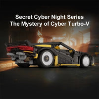 Thumbnail for Building Blocks MOC APP RC Super Drift Racing Car Bricks Toy C63001 Construction Set Toys - 2