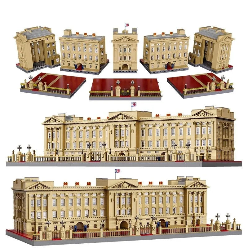 Building Blocks MOC Architecture Expert Buckingham Palace Bricks Toy - 12