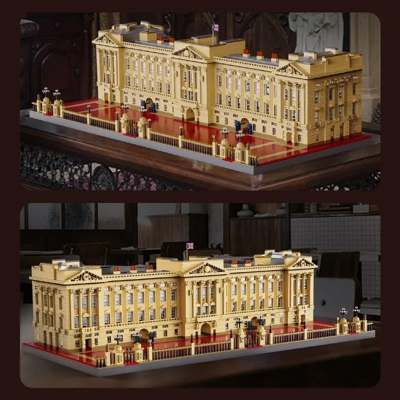 Building Blocks MOC Architecture Street Expert Buckingham Palace Bricks Toys - 12