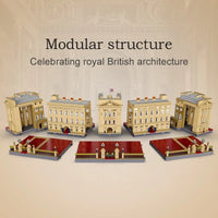 Thumbnail for Building Blocks MOC Architecture Street Expert Buckingham Palace Bricks Toys - 9