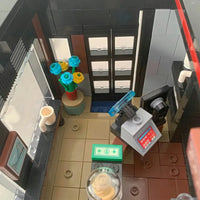 Thumbnail for Building Blocks MOC Creator Expert Cafe Store Shop Bricks Toys C66005 - 15