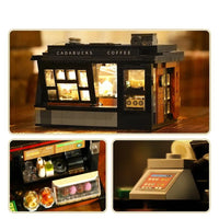 Thumbnail for Building Blocks MOC Creator Expert Cafe Store Shop Bricks Toys C66005 - 12