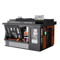 Thumbnail for Building Blocks MOC Creator Expert Cafe Store Shop Bricks Toys C66005 - 1