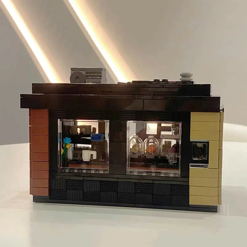 Building Blocks MOC Creator Expert Cafe Store Shop Bricks Toys C66005 - 13