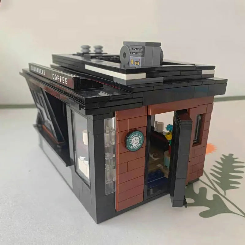 Building Blocks MOC Creator Expert Cafe Store Shop Bricks Toys C66005 - 9