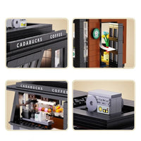 Thumbnail for Building Blocks MOC Creator Expert Cafe Store Shop Bricks Toys C66005 - 11