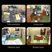 Thumbnail for Building Blocks MOC Creator Expert City Tofu Store House Bricks Toy - 8