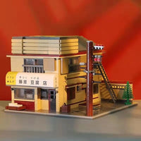 Thumbnail for Building Blocks MOC Creator Expert City Tofu Store House Bricks Toy - 9
