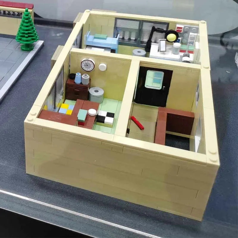 Building Blocks MOC Creator Expert City Tofu Store House Bricks Toy - 10