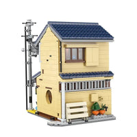 Thumbnail for Building Blocks MOC Creator Expert Japanese Tea House Store Shop Bricks Toy Construction Set Toys - 12