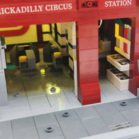 Thumbnail for Building Blocks MOC Creator Expert London Subway Station Bricks Toy - 13