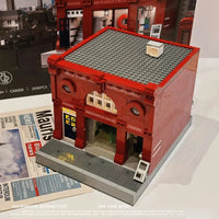 Thumbnail for Building Blocks MOC Creator Expert London Subway Station Bricks Toy - 12