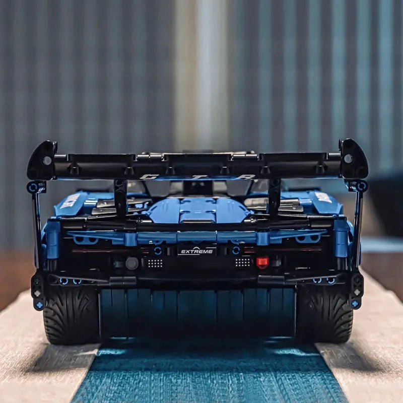 Building Blocks MOC McLaren Senna GTR Racing Sports Car Bricks Toys - 14