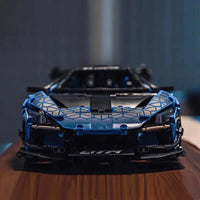 Thumbnail for Building Blocks MOC McLaren Senna GTR Racing Sports Car Bricks Toys - 15