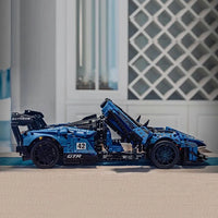 Thumbnail for Building Blocks MOC McLaren Senna GTR Racing Sports Car Bricks Toys - 16
