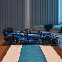 Thumbnail for Building Blocks MOC McLaren Senna GTR Racing Sports Car Bricks Toys - 17