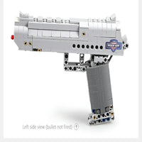 Thumbnail for Building Blocks MOC Military Weapon Desert Eagle Pistol Gun Bricks Toys Construction Set Toys - 15