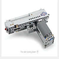 Thumbnail for Building Blocks MOC Military Weapon Desert Eagle Pistol Gun Bricks Toys Construction Set Toys - 4