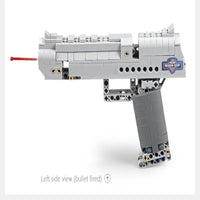 Thumbnail for Building Blocks MOC Military Weapon Desert Eagle Pistol Gun Bricks Toys Construction Set Toys - 16