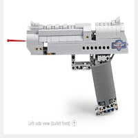 Thumbnail for Building Blocks MOC Military Weapon Desert Eagle Pistol Gun Bricks Toys - 16