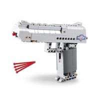 Thumbnail for Building Blocks MOC Military Weapon Desert Eagle Pistol Gun Bricks Toys Construction Set Toys - 1