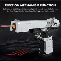 Thumbnail for Building Blocks MOC Military Weapon SWAT Combat Pistol Gun Bricks Toys Construction Set Toys - 4