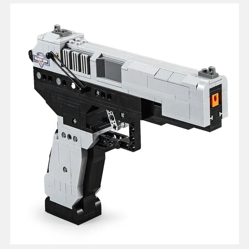 Building Blocks MOC Military Weapon SWAT Combat Pistol Gun Bricks Toys - 8