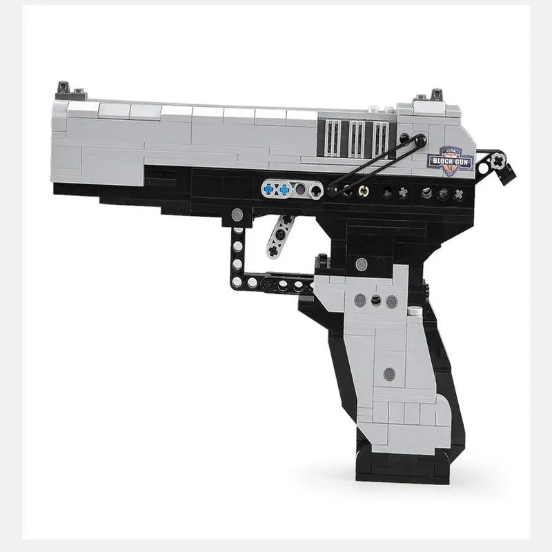 Building Blocks MOC Military Weapon SWAT Combat Pistol Gun Bricks Toys - 2