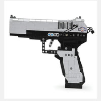 Thumbnail for Building Blocks MOC Military Weapon SWAT Combat Pistol Gun Bricks Toys - 2