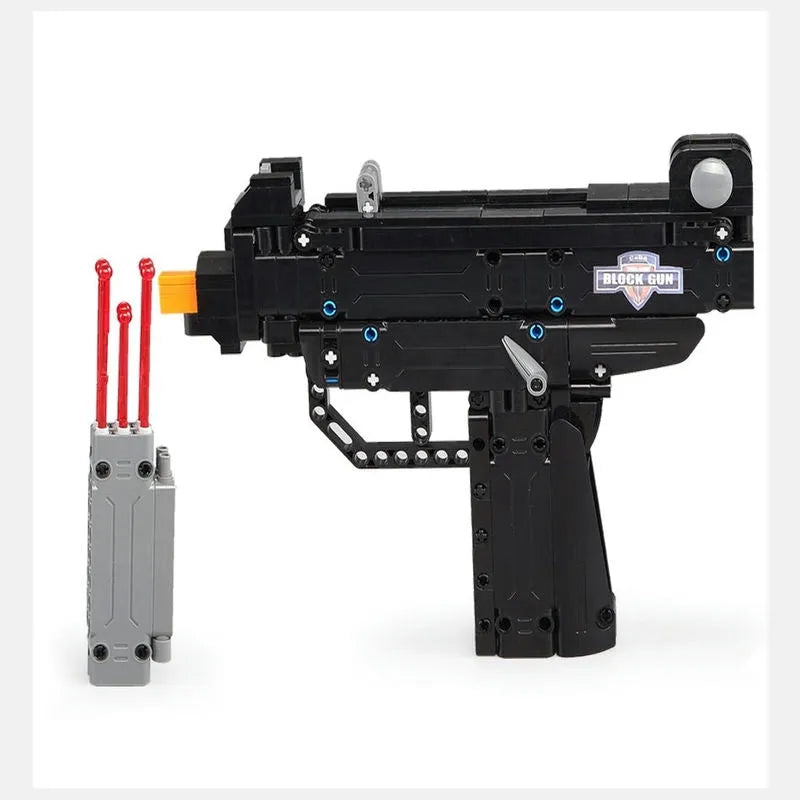 Building Blocks MOC Military Weapon UZI SMG Gun Rifle Pistol Bricks Toy - 5