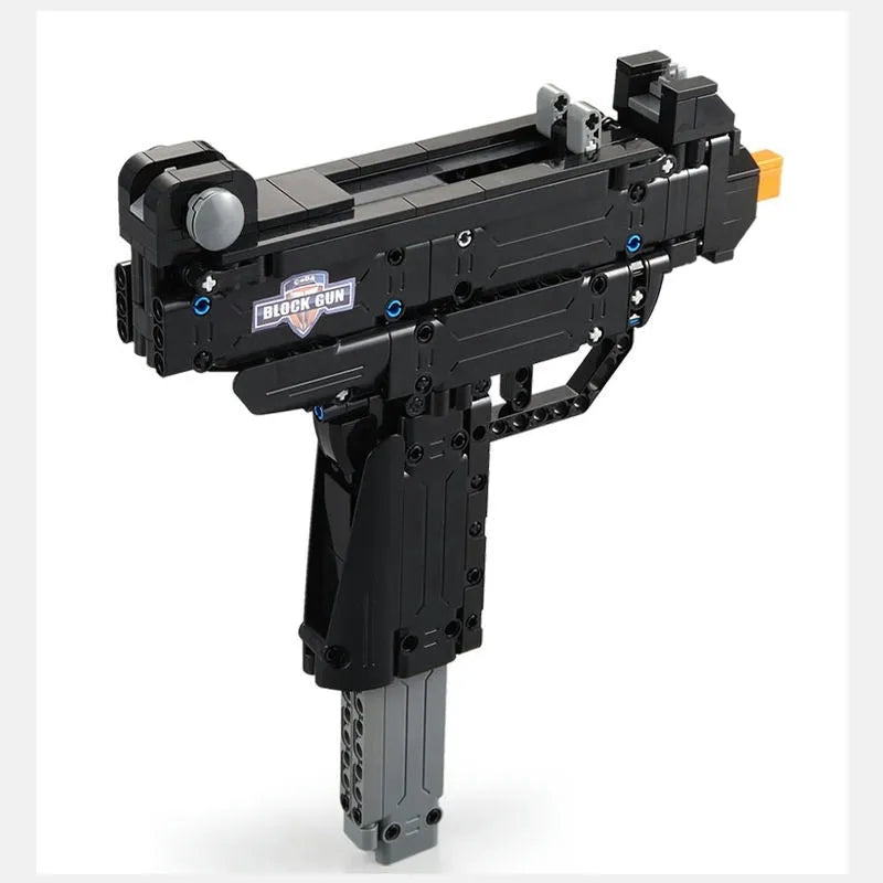 Building Blocks MOC Military Weapon UZI SMG Gun Rifle Pistol Bricks Toy - 1