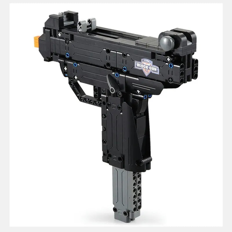 Building Blocks MOC Military Weapon UZI SMG Gun Rifle Pistol Bricks Toy - 6